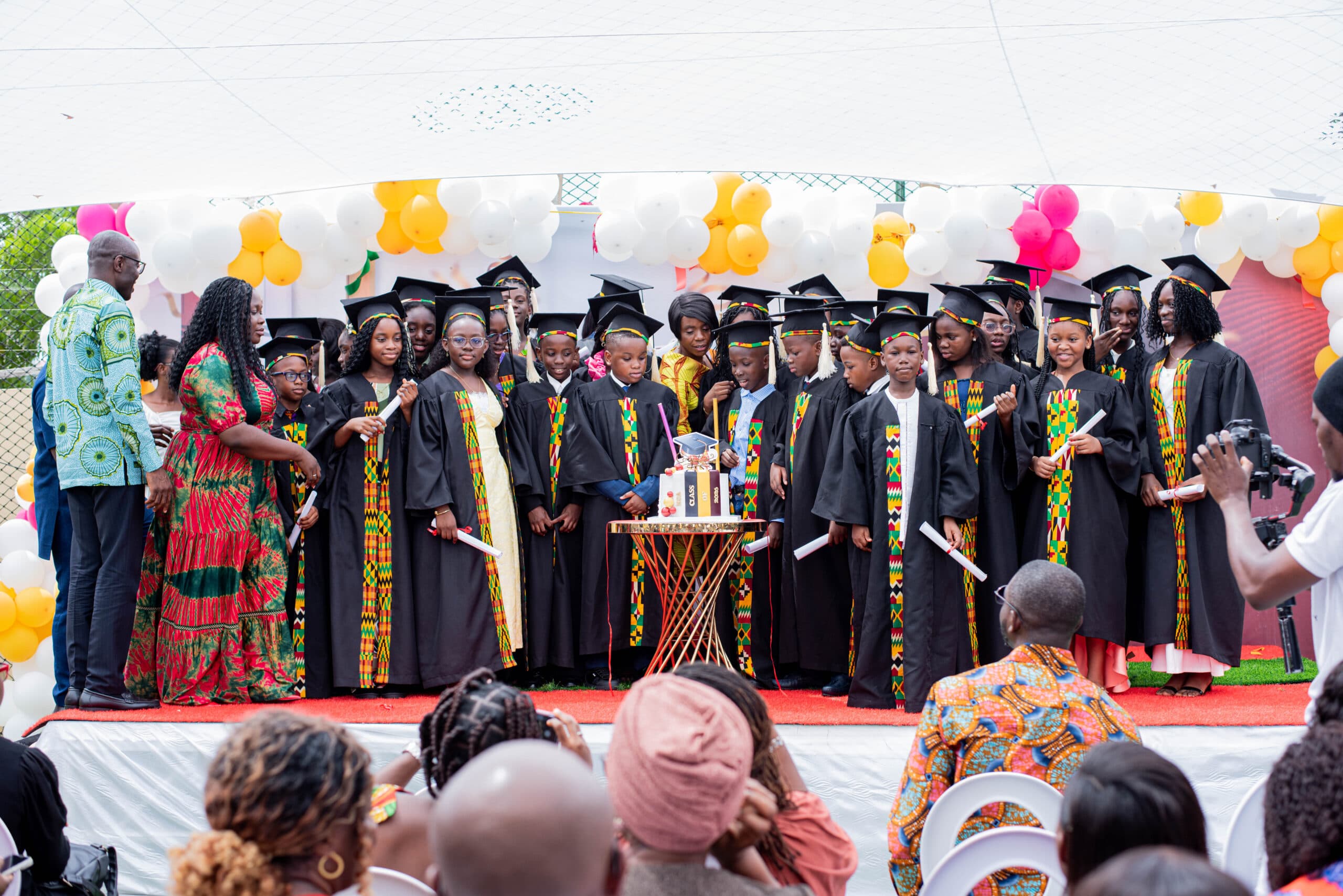 An HCA graduating class