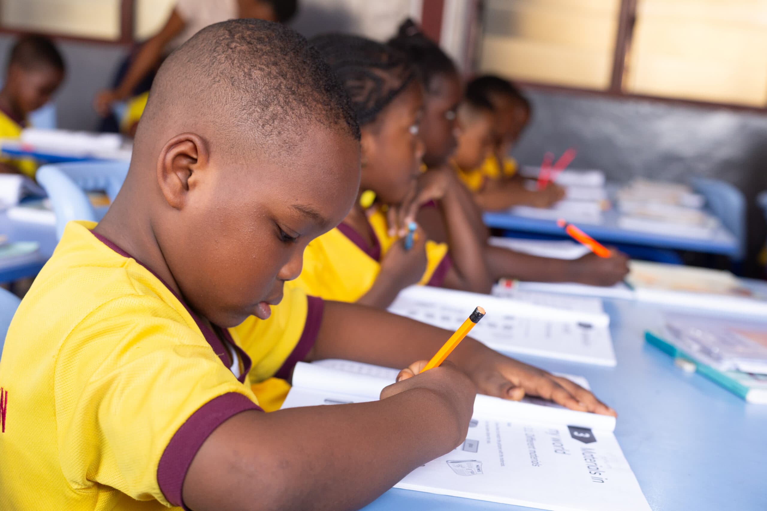 An HCA learner writing