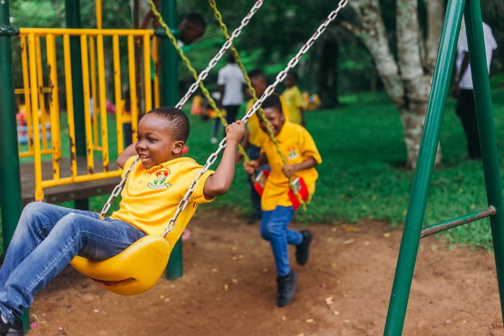 Playtime on campus
