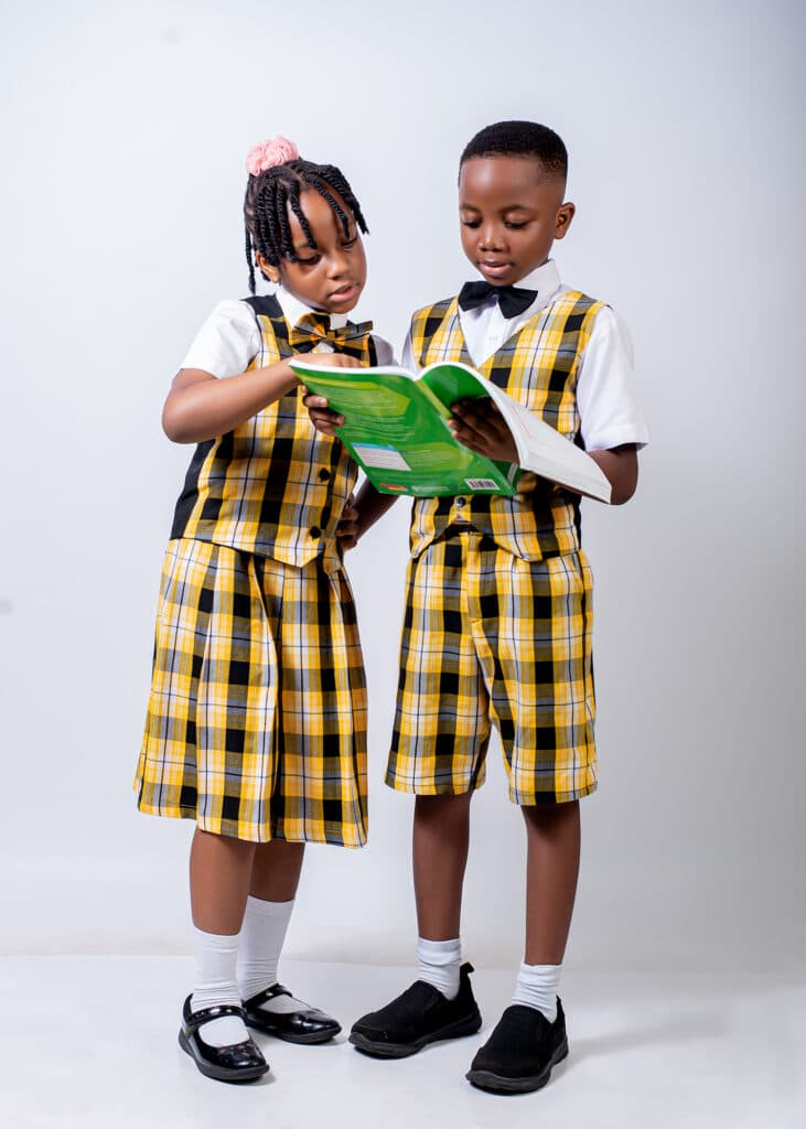 Students at Harvest Christian Academy Ghana